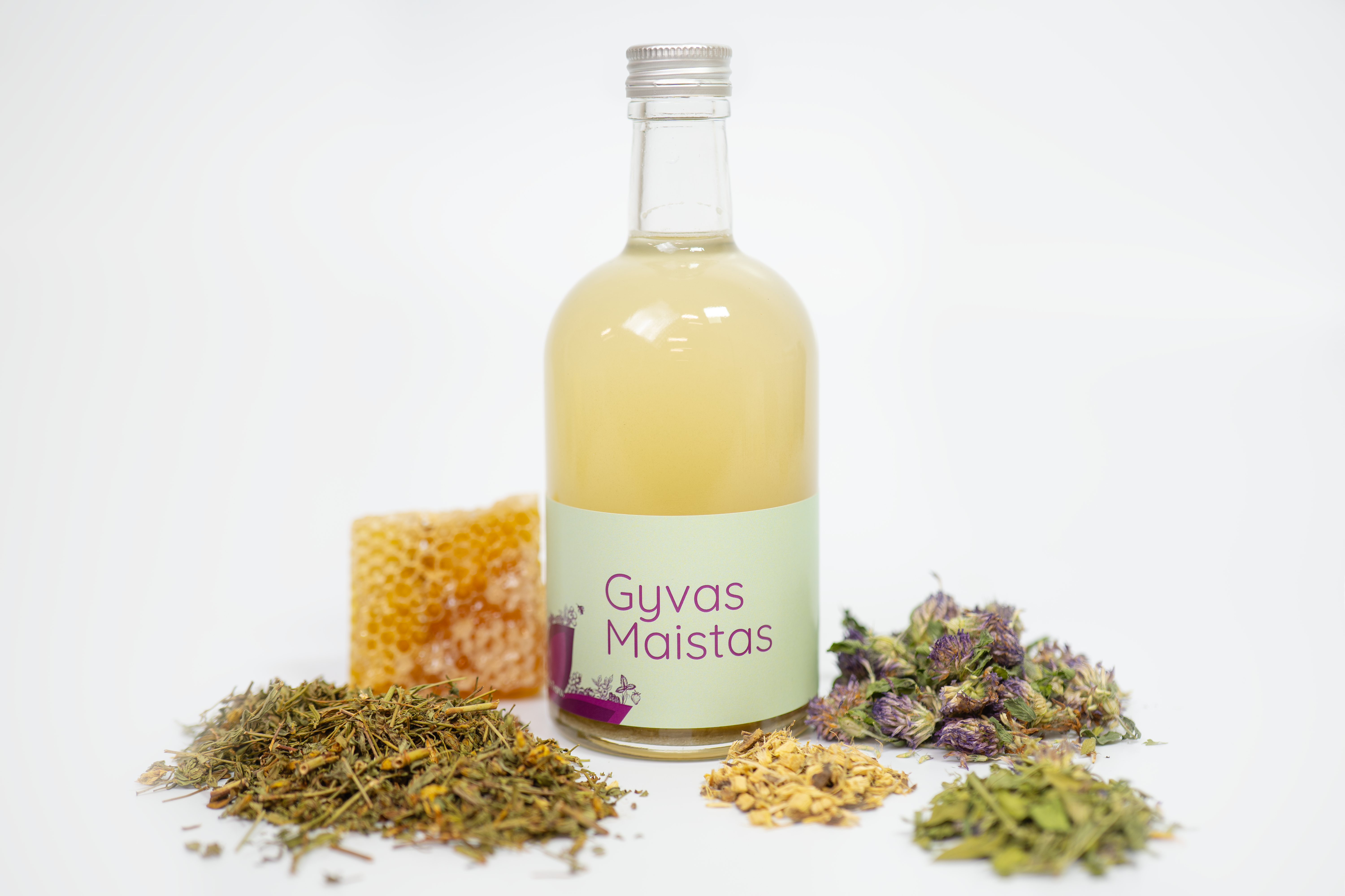 Jonažolės žolės ir saldymedžio žiedų fermentuota, Gyva Gira