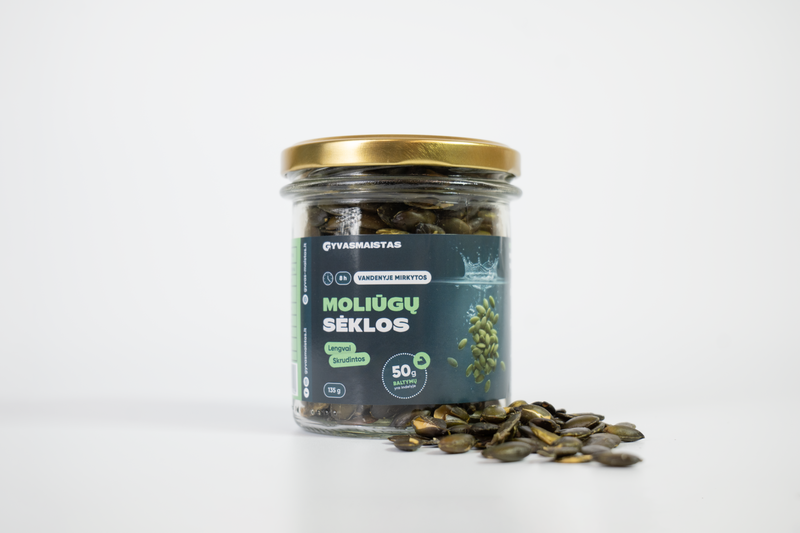 Nesūdytos moliugų sėklos